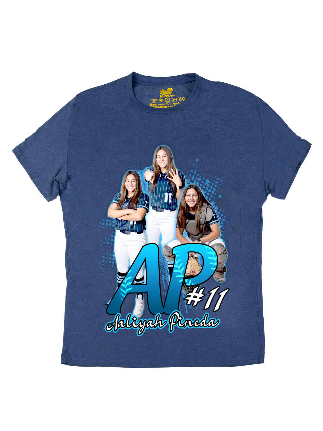 Aaliyah Pineda Initials Oversize Print
