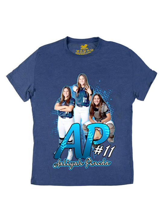 Aaliyah Pineda Initials Oversize Print
