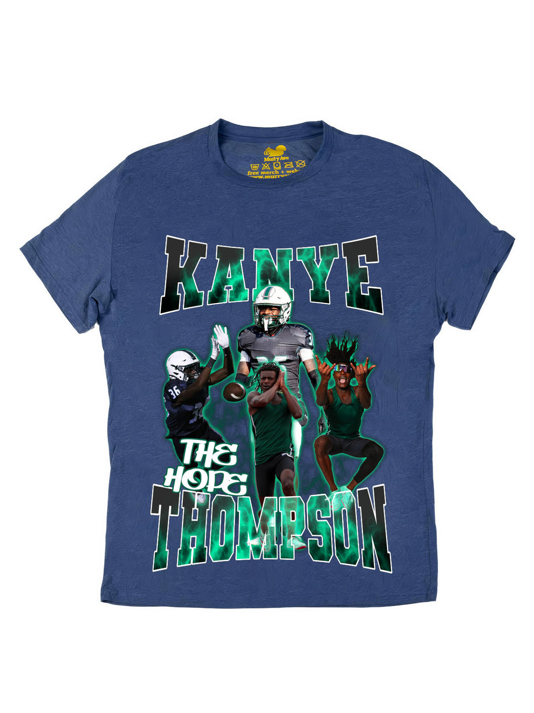 Kanye Thompson Collage Oversize Print