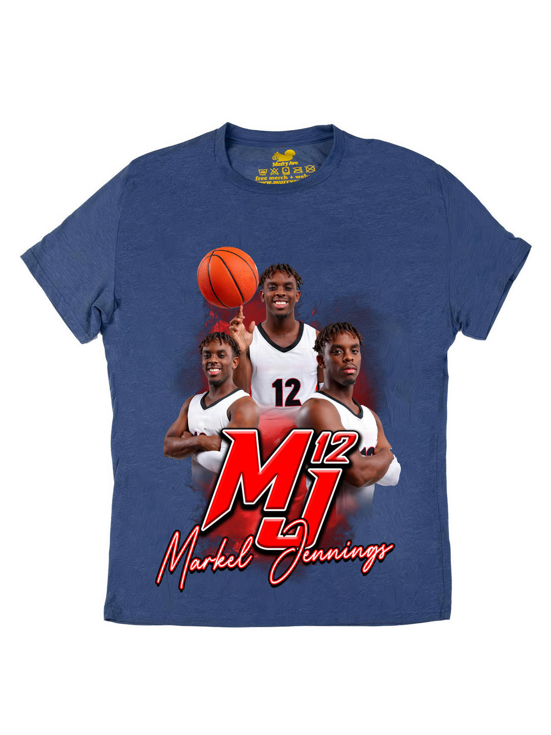 Markel Jennings Initials Oversize Print