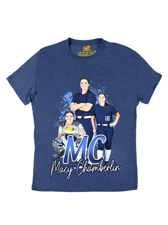 Macy Chamberlin Initials Oversize Print