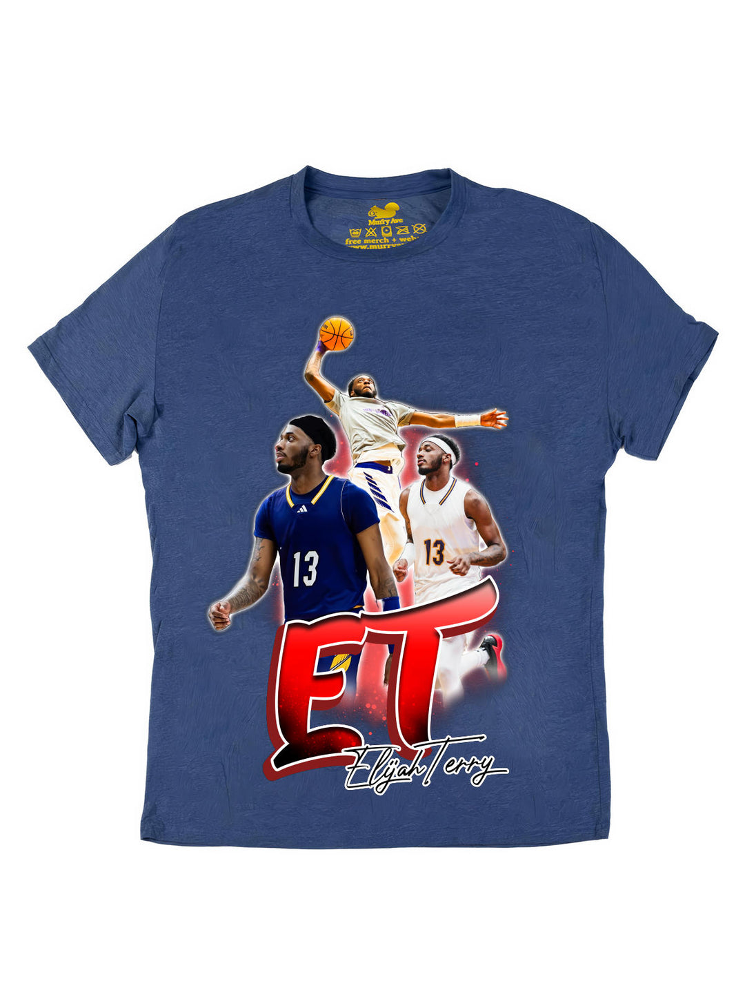 Elijah Terry Initials Oversize Print