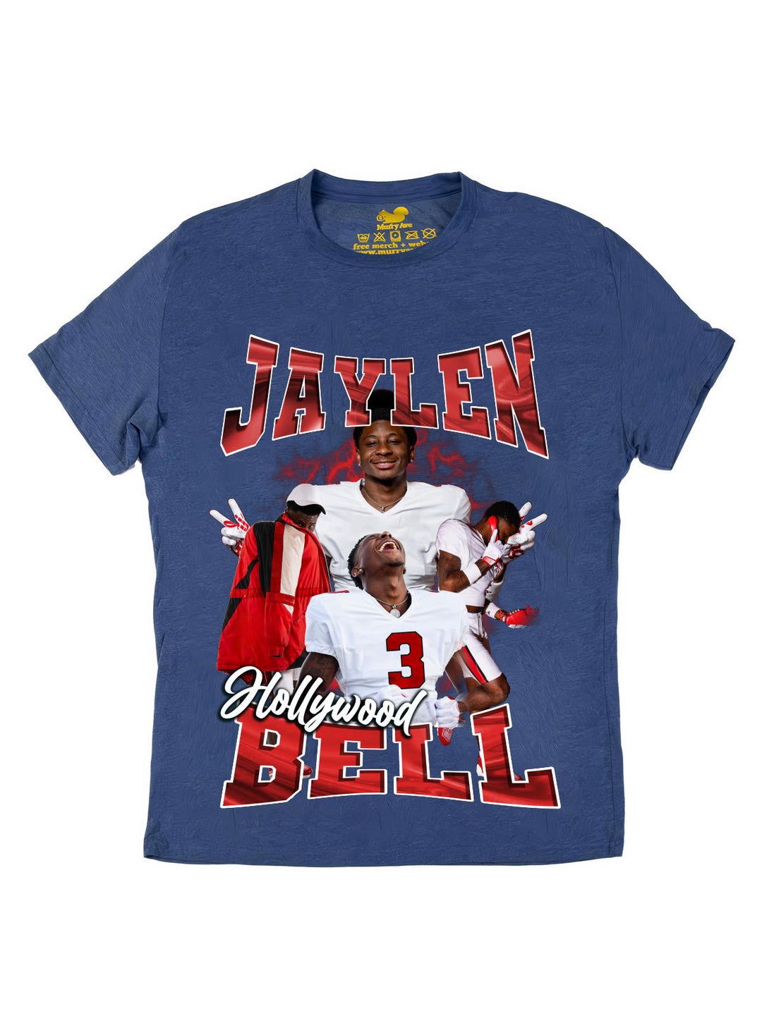 Jaylen Bell Collage Oversize Print