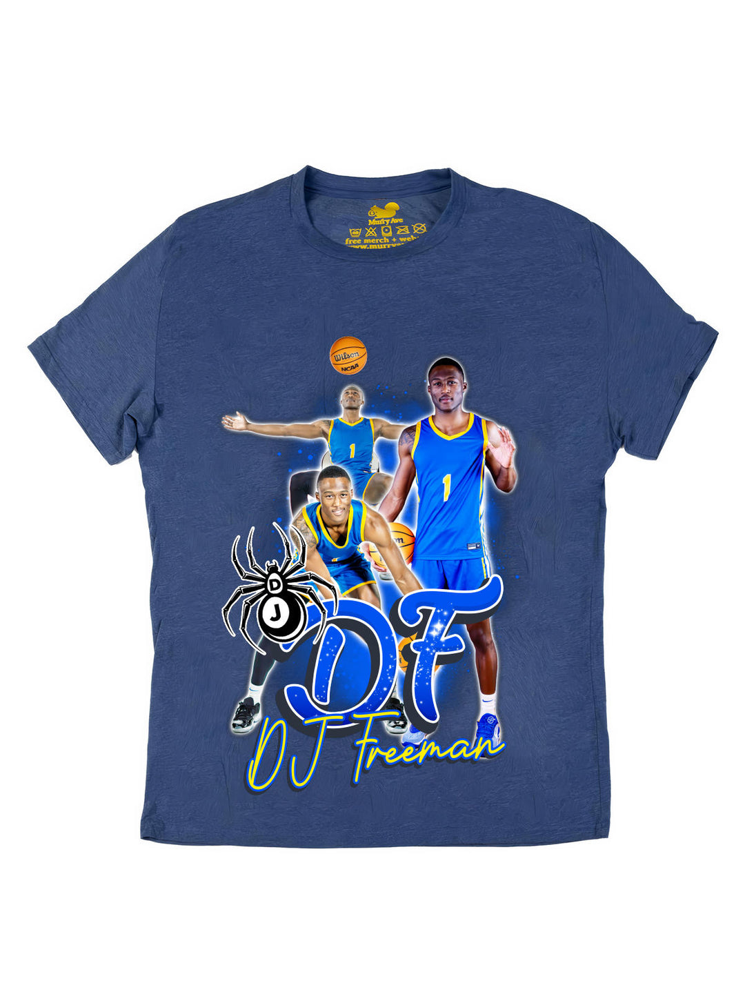 DJ Freeman Initials Oversize Print