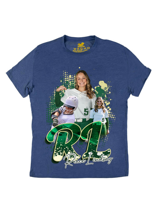 Reece Lindsay Initials Oversize Print