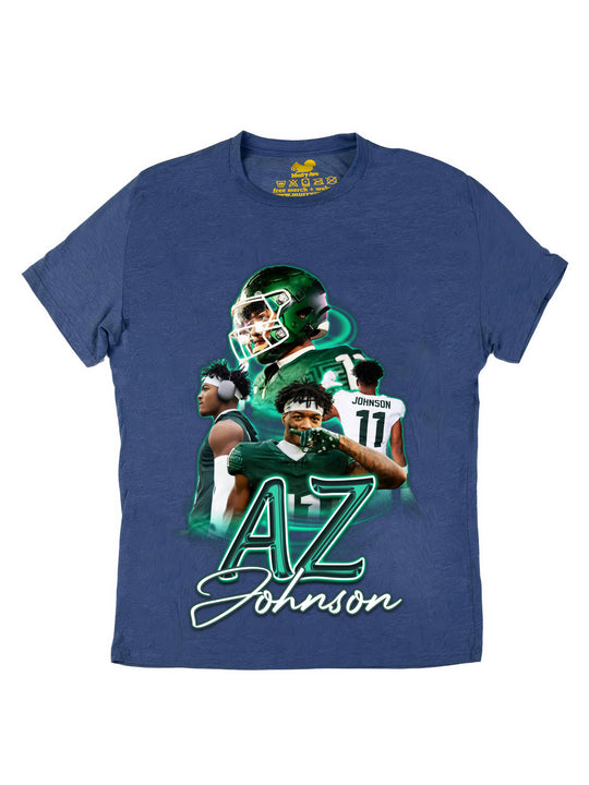 AZ Johnson Collage Oversize Print
