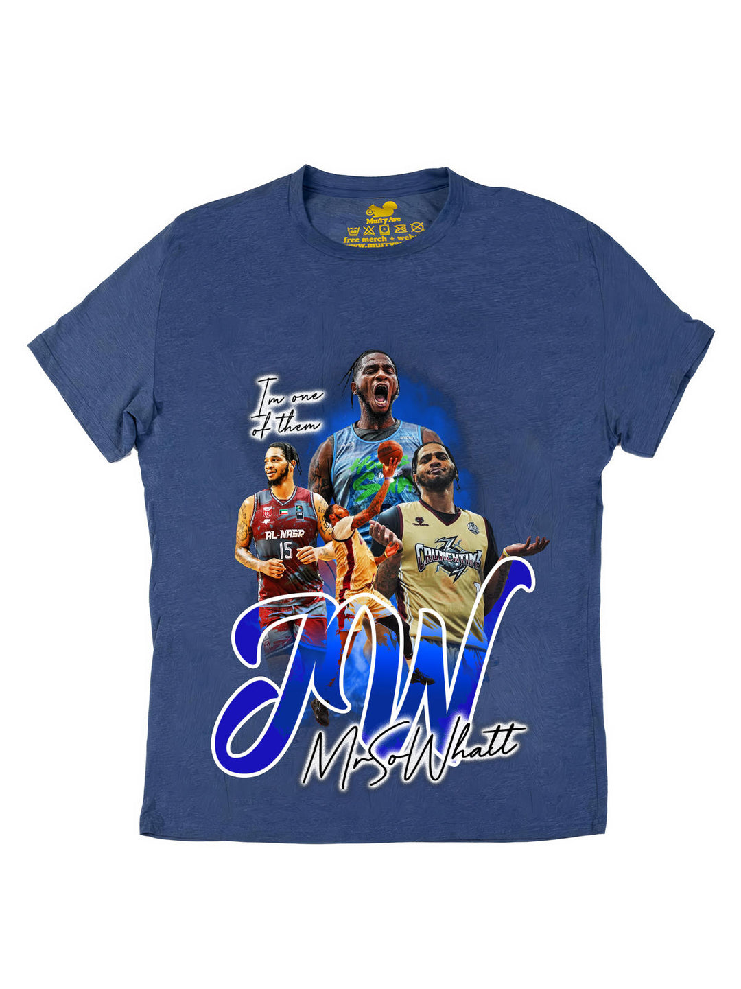 Jordan Washington Initials Oversize Print