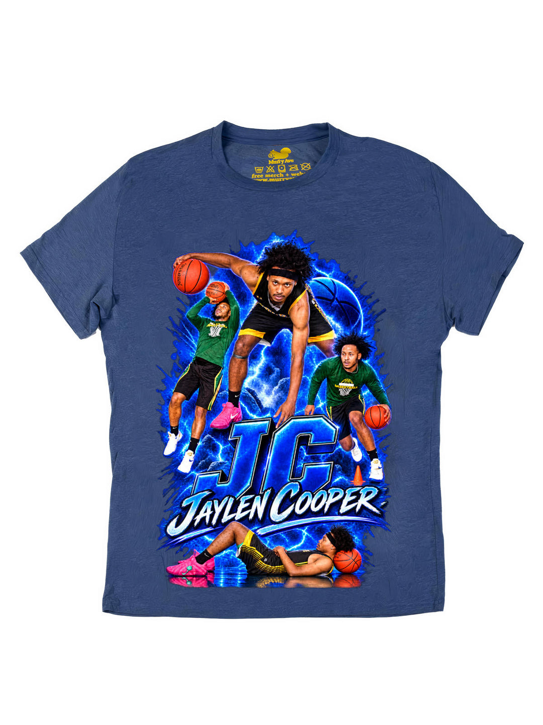 Jaylen Cooper Initials Oversize Print