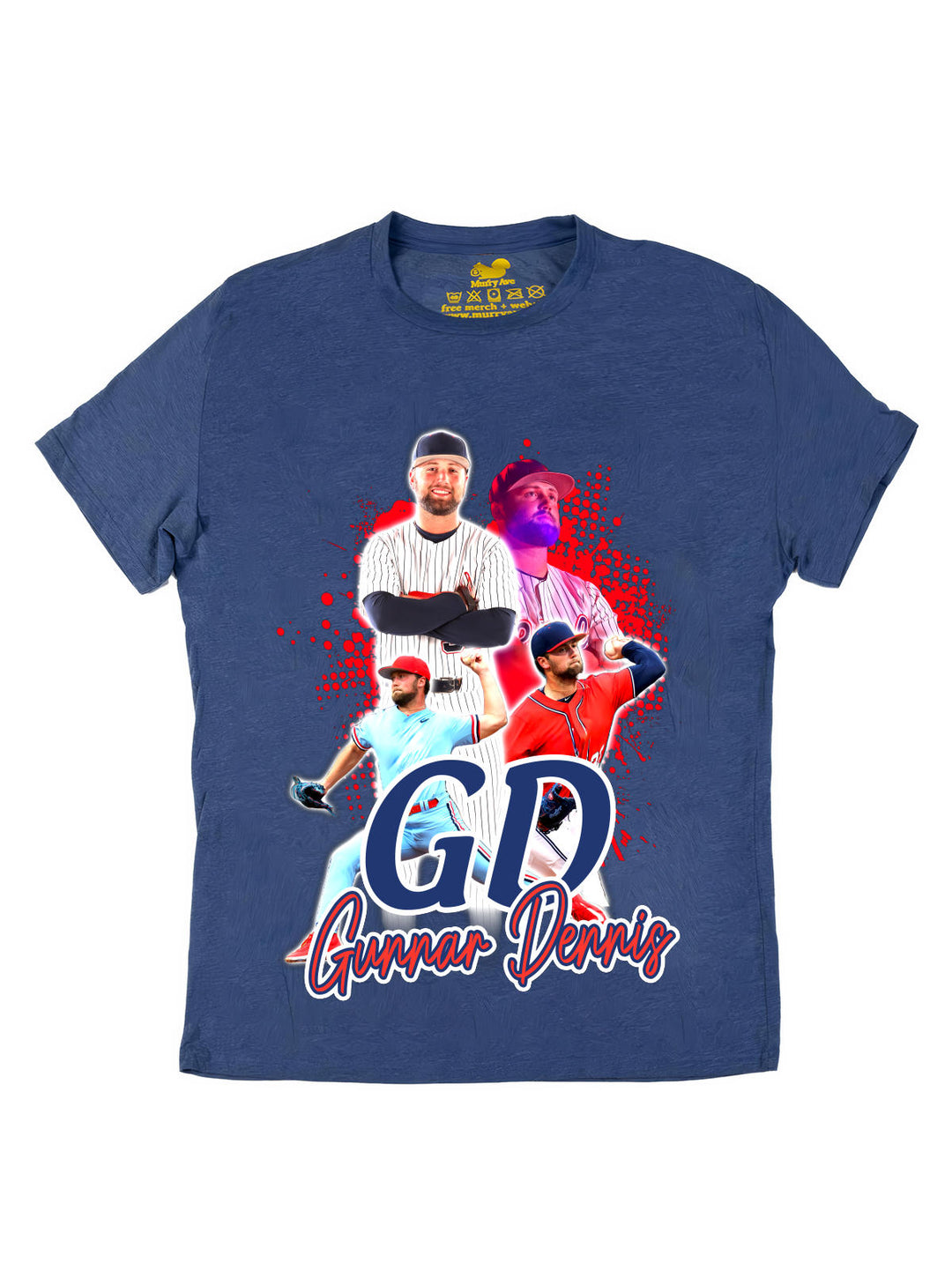Gunnar Dennis Initials Oversize Print