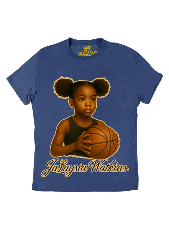 Jalaysia Watkins Basketball Oversize Print