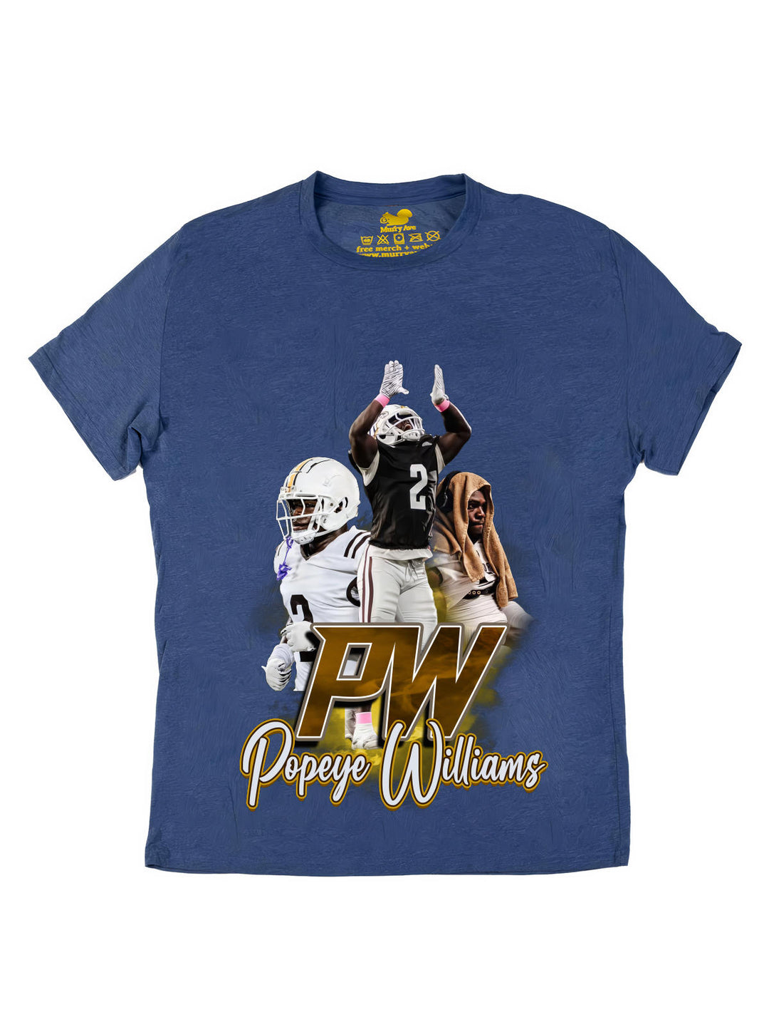 Popeye Williams Initials Oversize Print