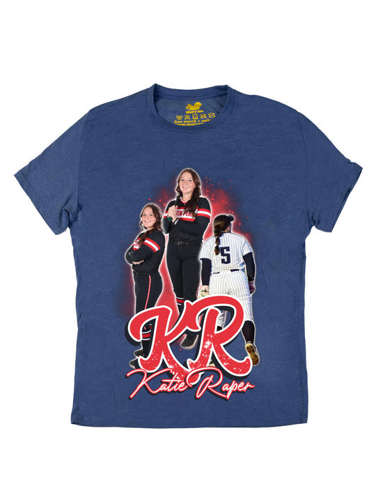 Katie Raper Initials Oversize Print