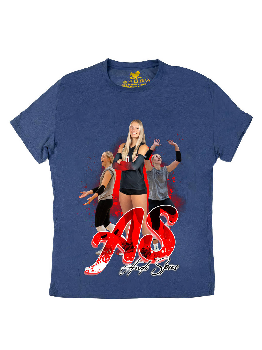 Andi Spies Initials Oversize Print