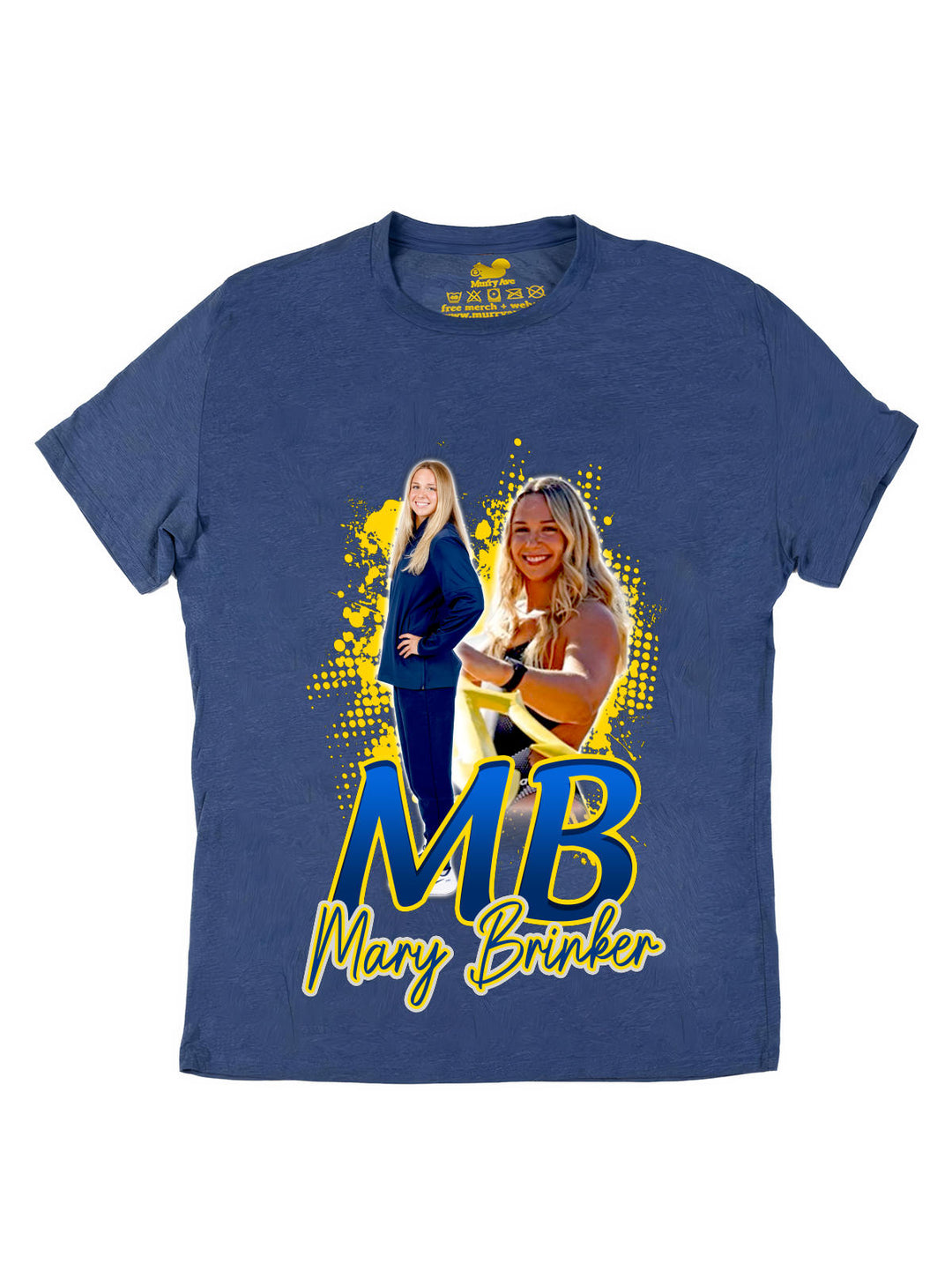 Mary Brinker Initials Oversize Print
