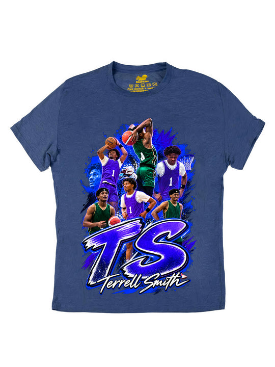Terrell Smith Initials Oversize Print