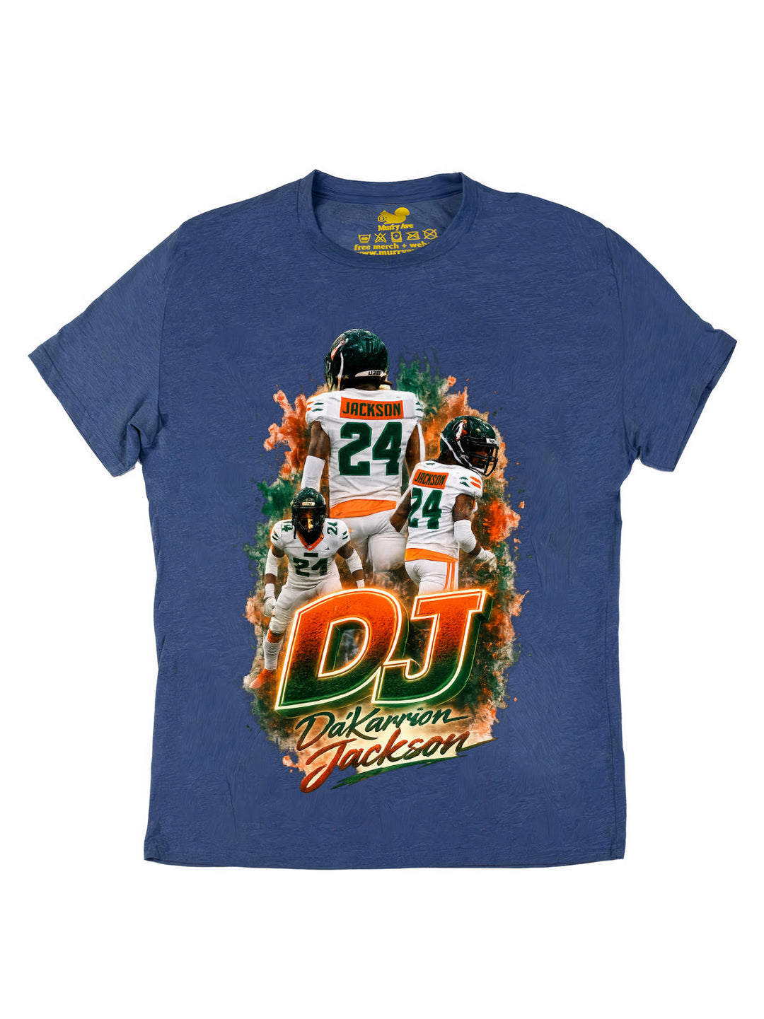 Da'Karrion Jackson Initials Oversize Print