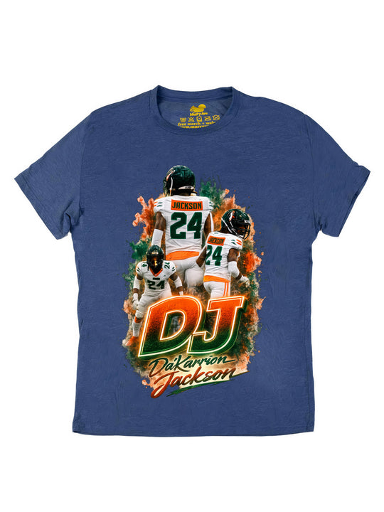 Da'Karrion Jackson Initials Oversize Print