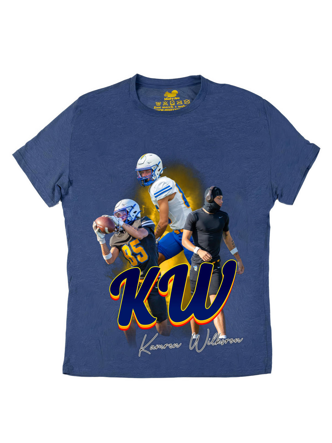 Kamren Wilkerson Initials Oversize Print