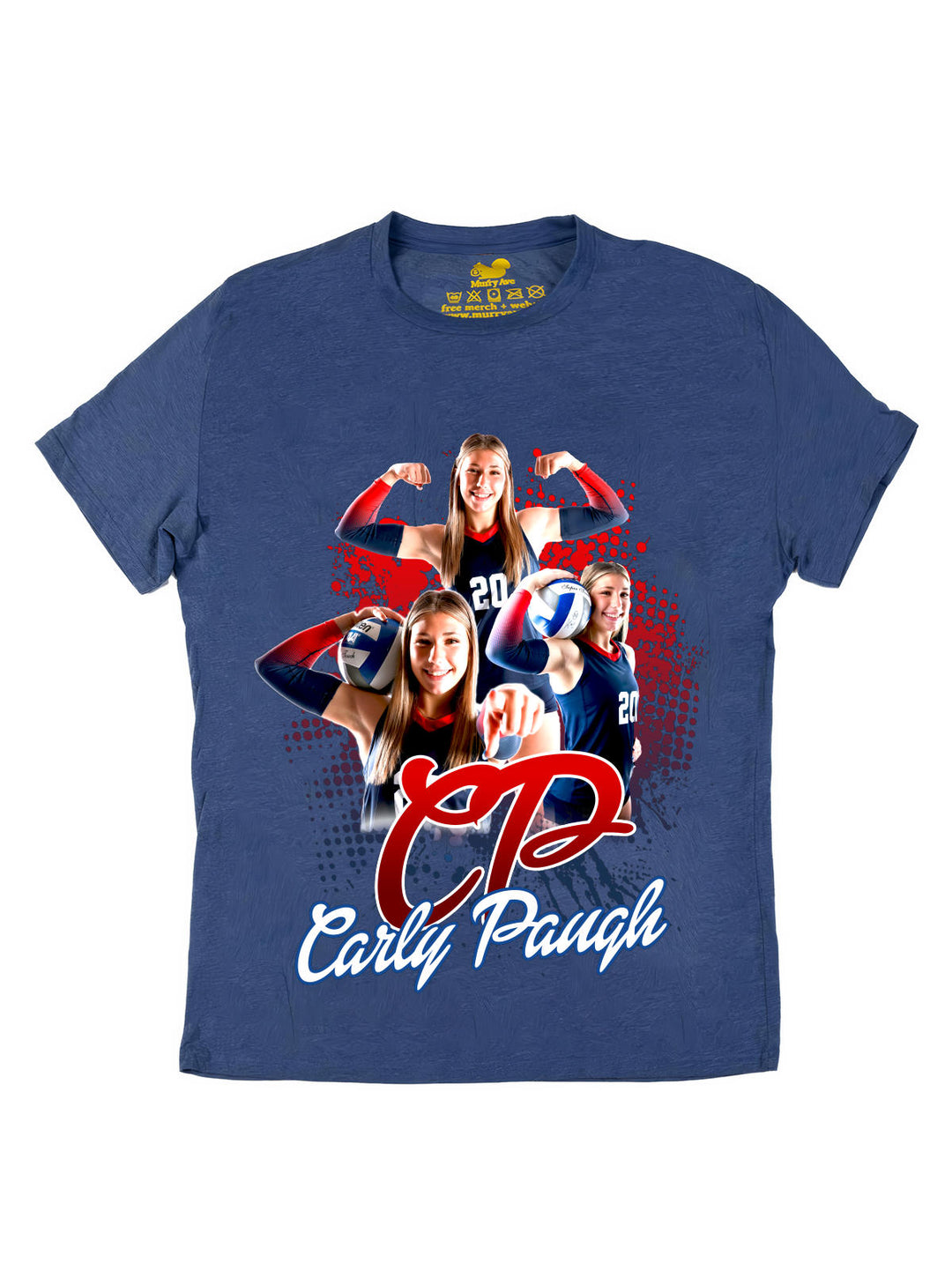 Carly Paugh Initials Oversize Print