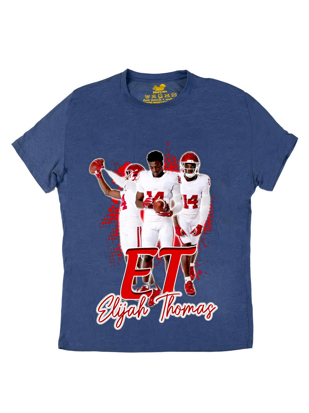 Elijah Thomas Initials Oversize Print