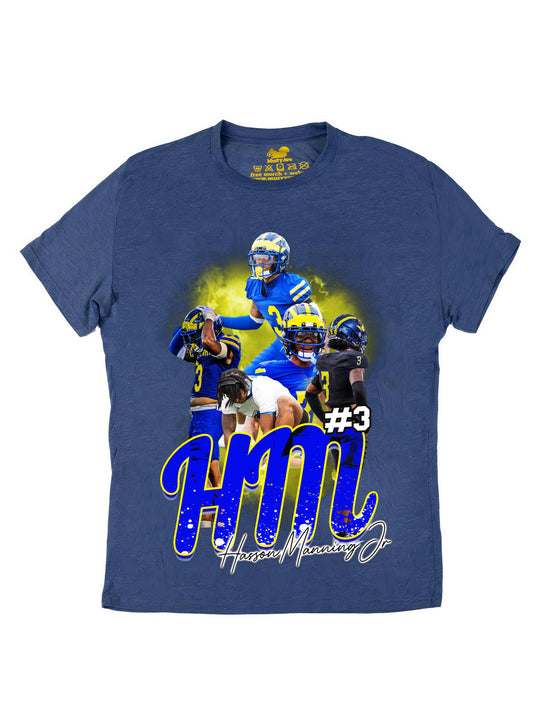 Hasson Manning Jr Initials Oversize Print
