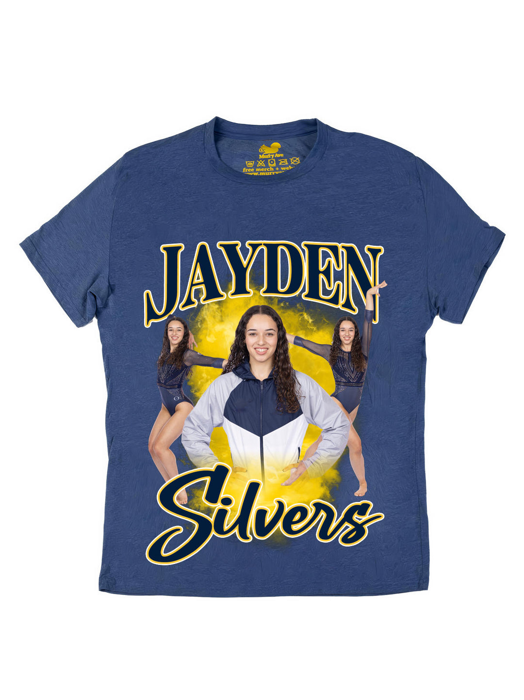 Jayden Silvers Initials Oversize Print