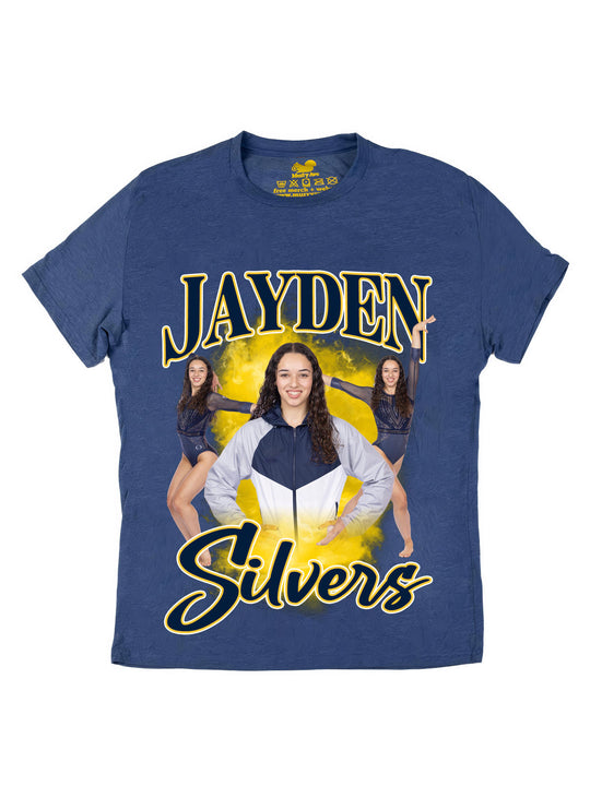Jayden Silvers Initials Oversize Print