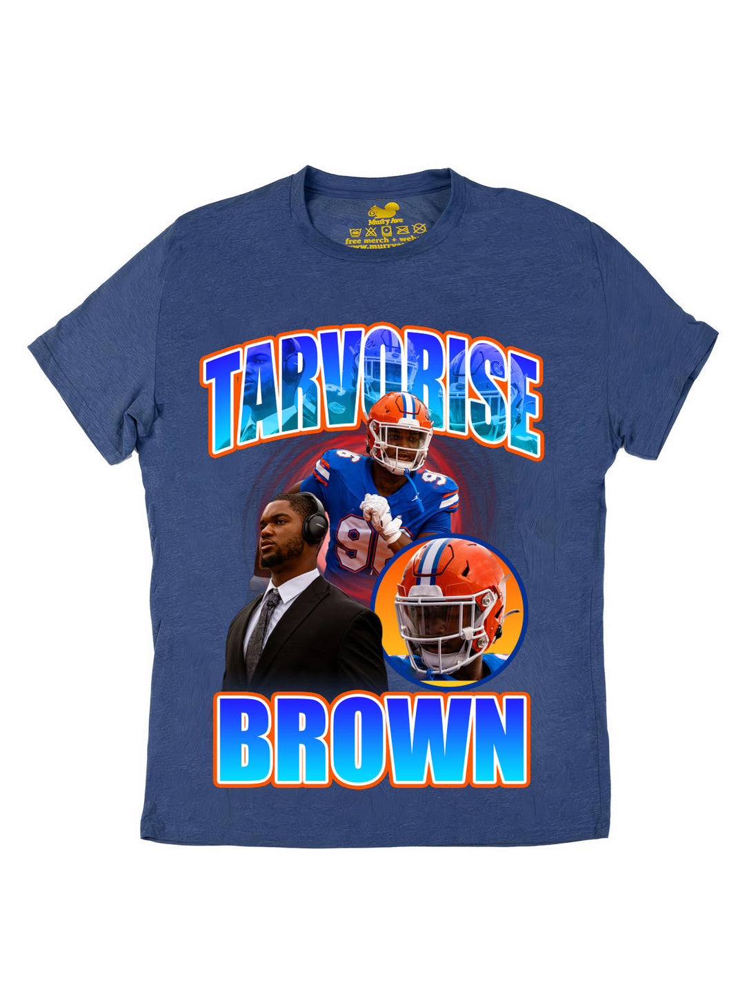 Tarvorise Brown Collage Oversize Print
