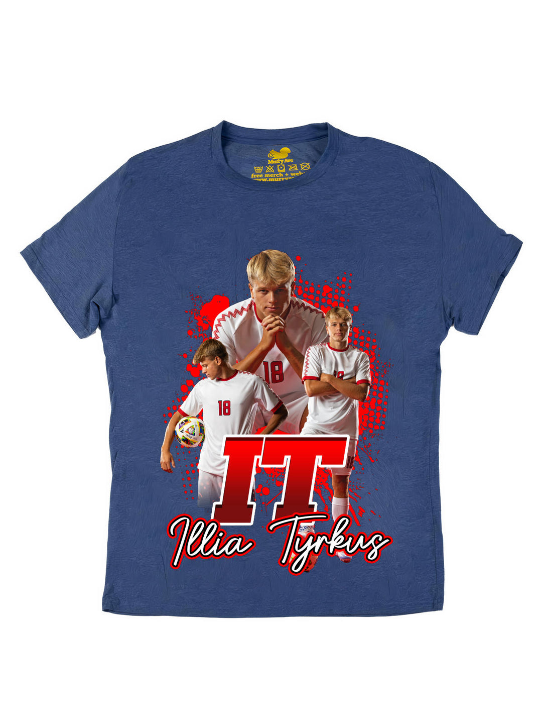 Illia Tyrkus Initials Oversize Print