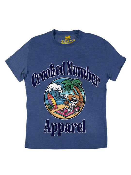 Crooked Number Apparel Oversize Print