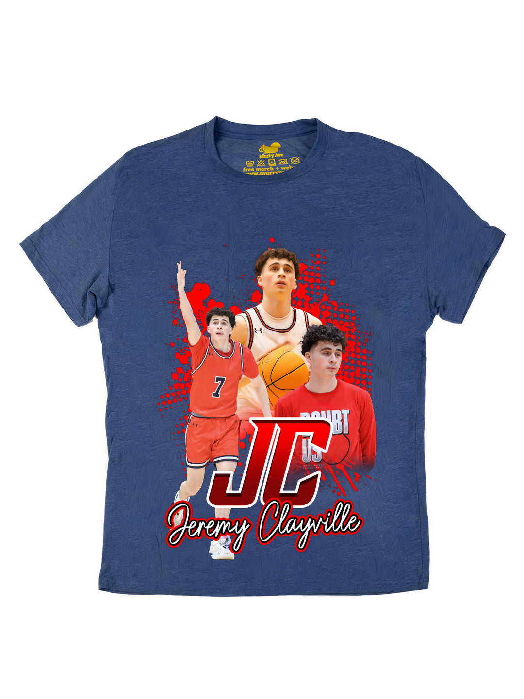 Jeremy Clayville Initials Oversize Print