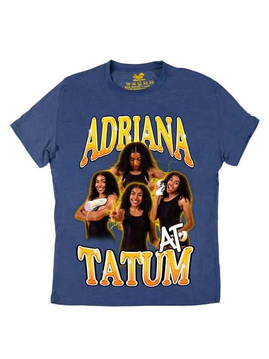 Adriana Tatum Collage Oversize Print