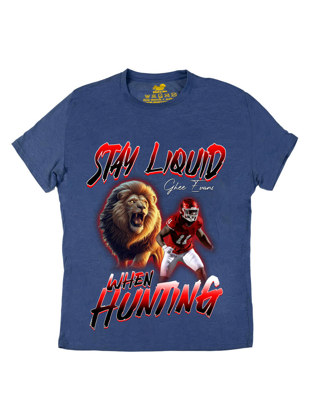 Stay Liquid Oversize Print