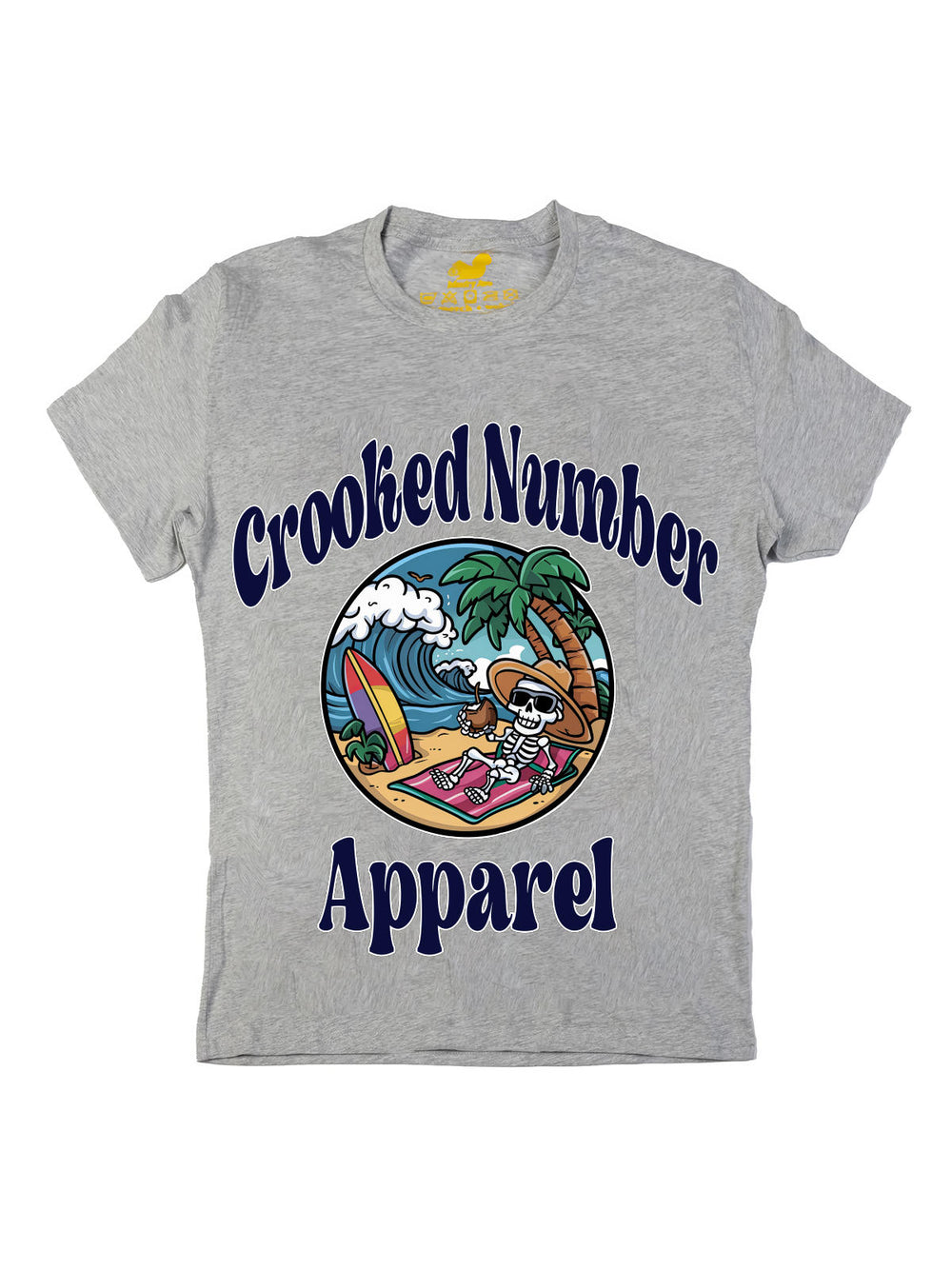 Crooked Number Apparel Oversize Print