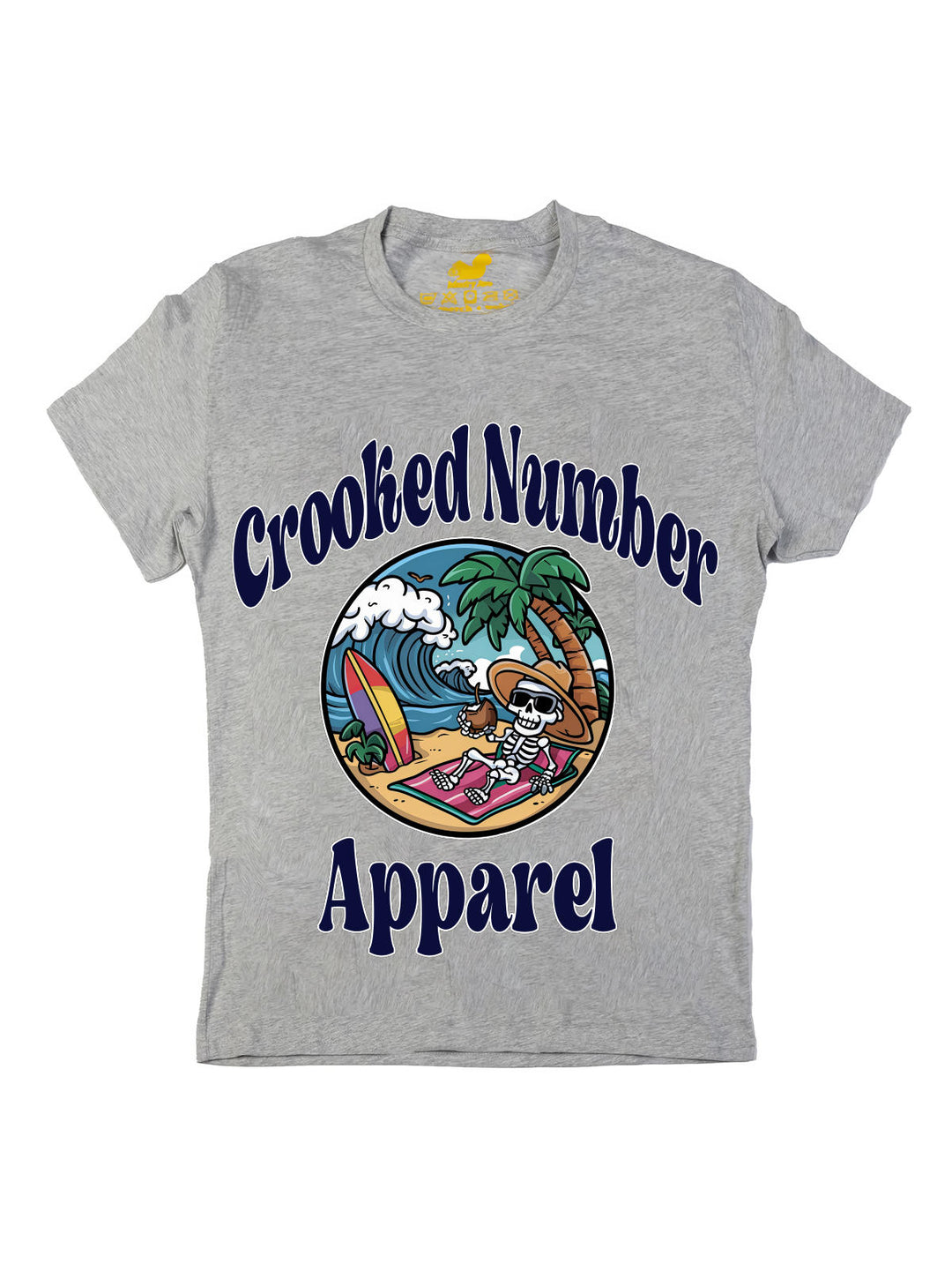 Crooked Number Apparel Oversize Print
