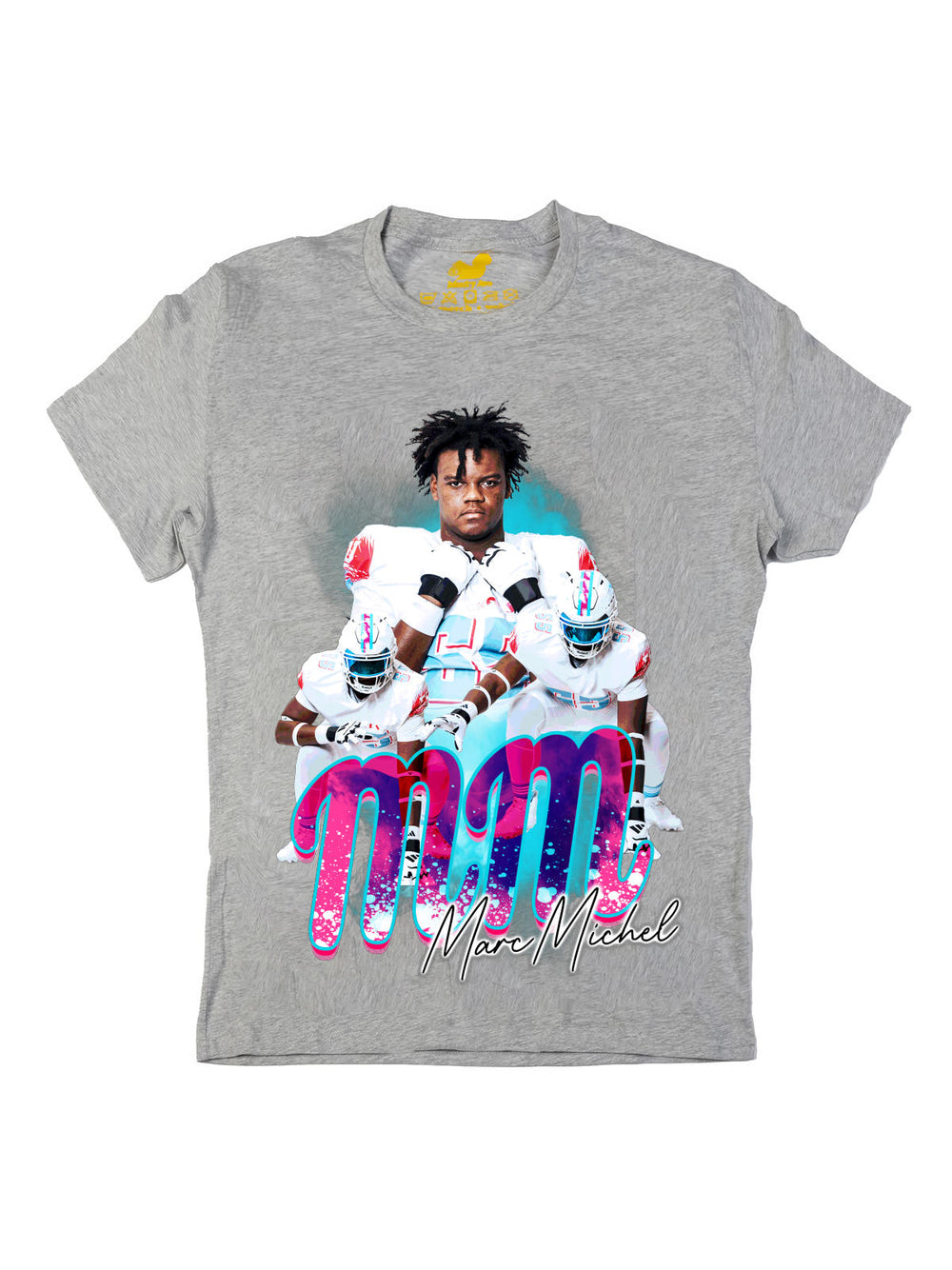 Marc Michel Initials Oversize Print