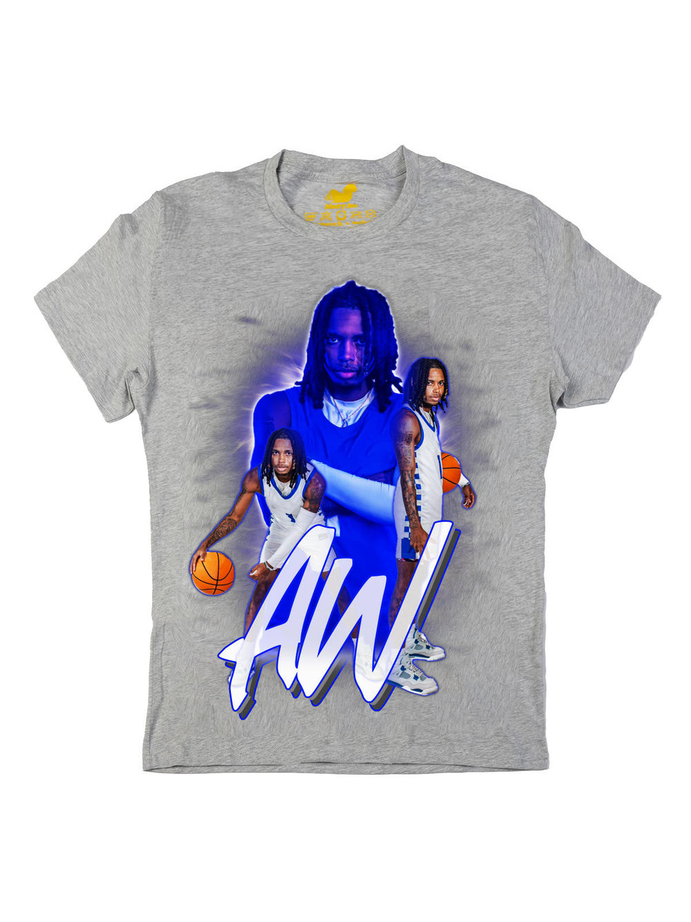 AJ White Collage Oversize Print