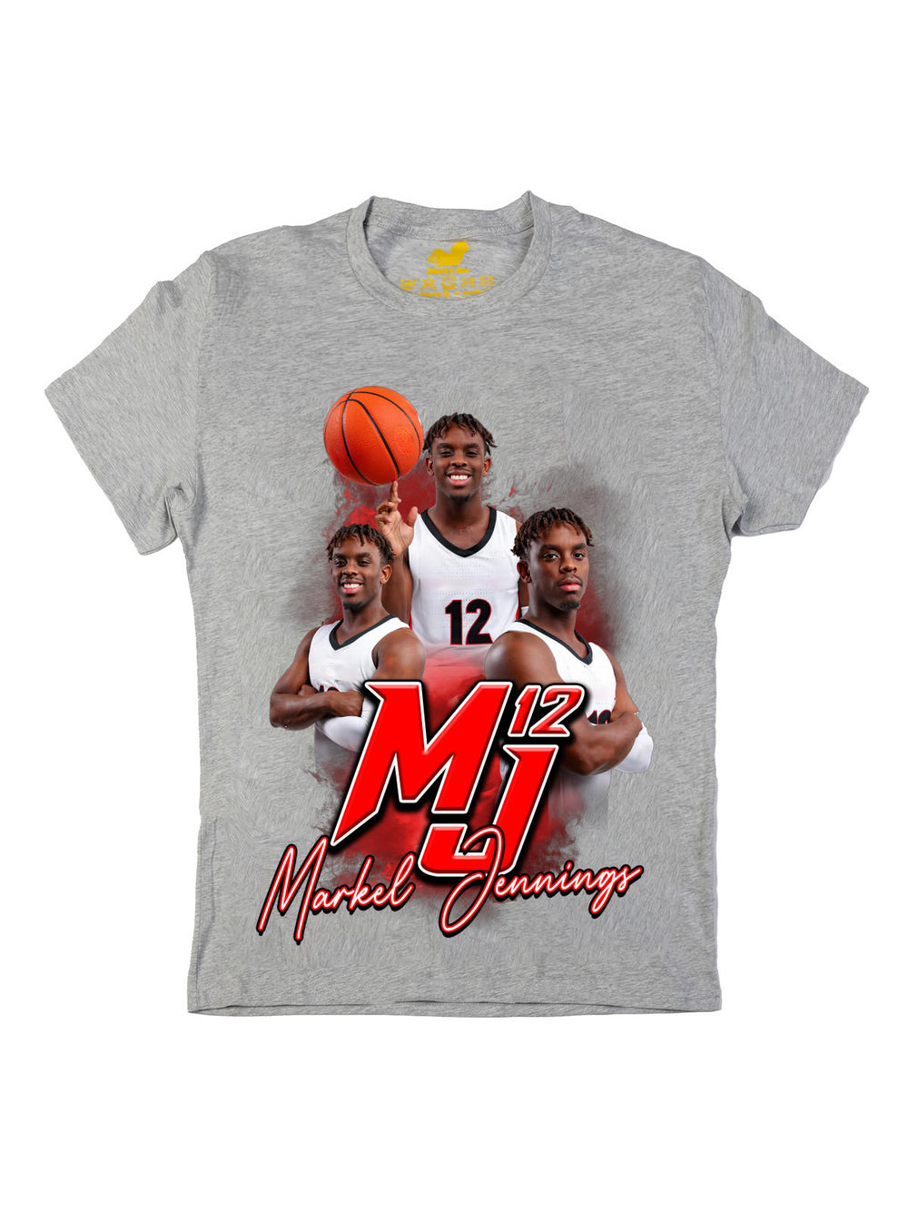 Markel Jennings Initials Oversize Print