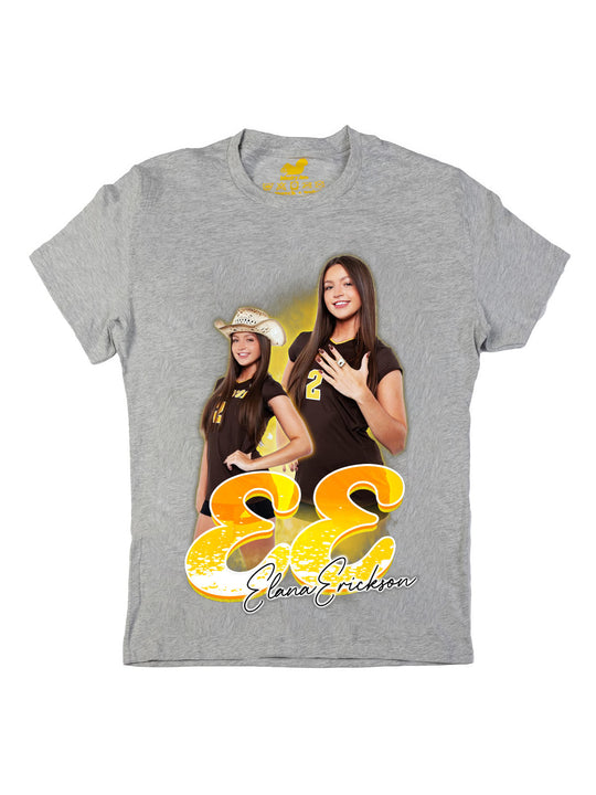 Elana Erickson Initials Oversize Print