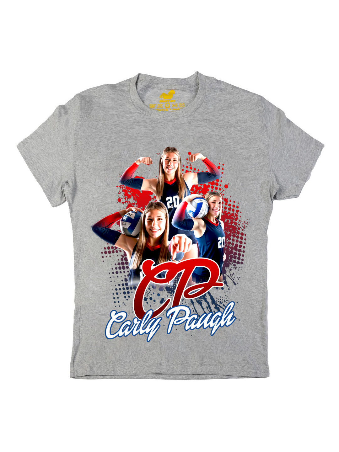 Carly Paugh Initials Oversize Print