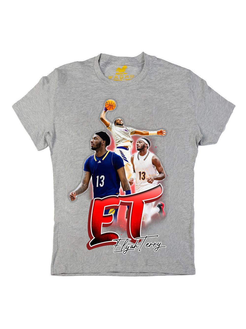 Elijah Terry Initials Oversize Print