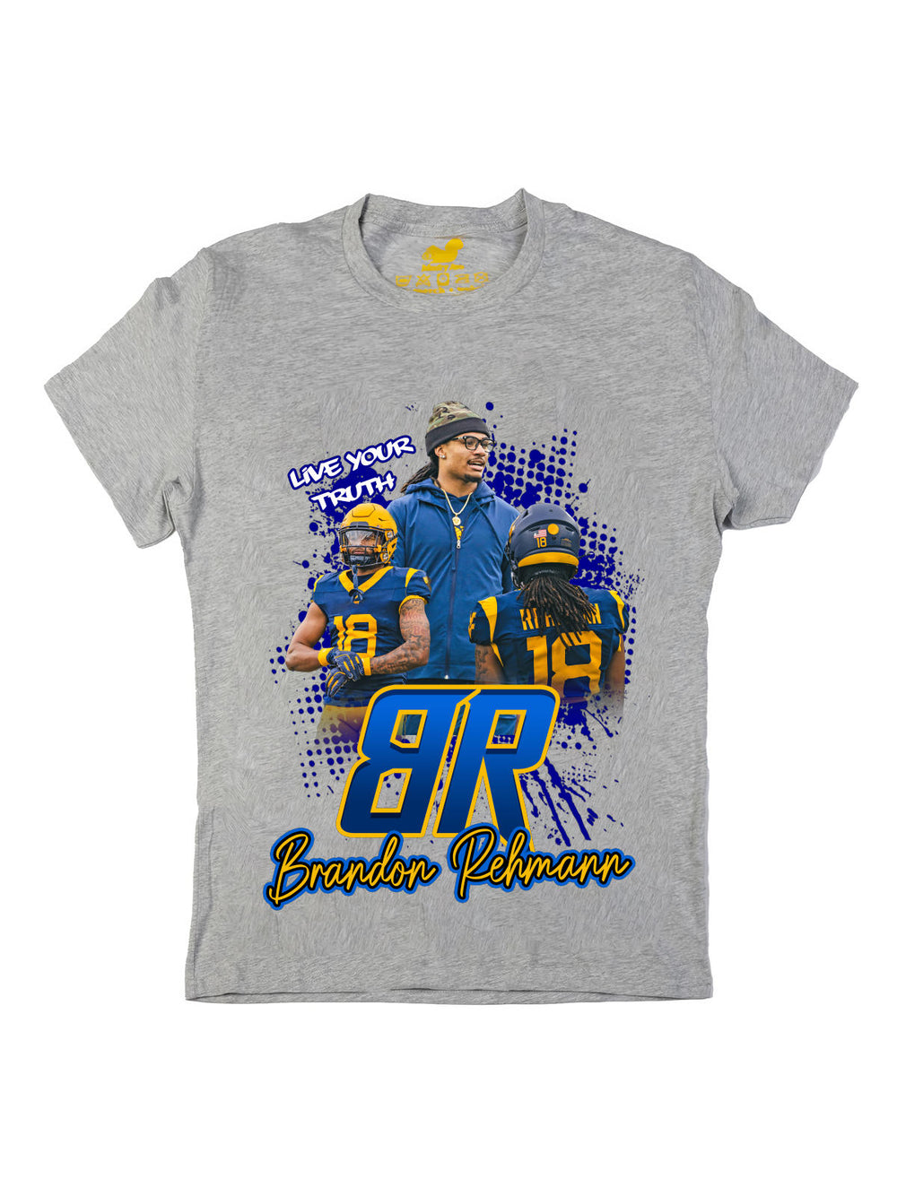 Brandon Rehmann Initials Oversize Print