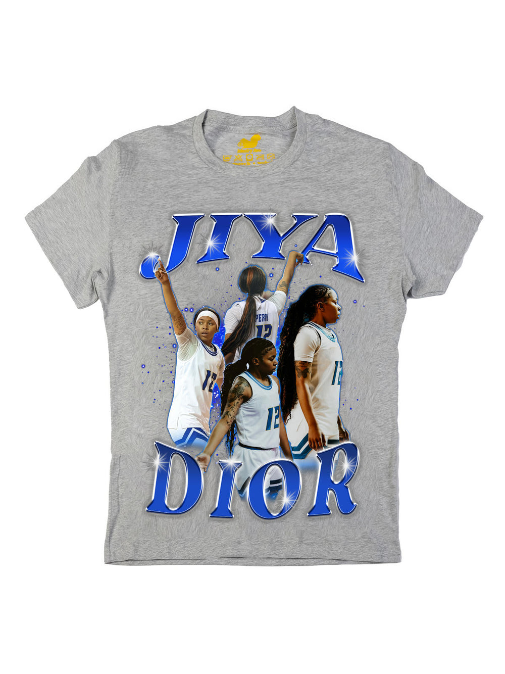 Jiya Perry Collage Oversize Print
