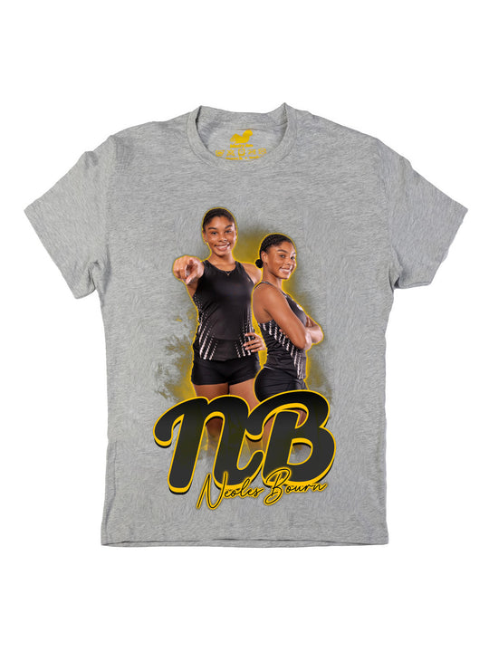 Neoles Bourn Initials Oversize Print