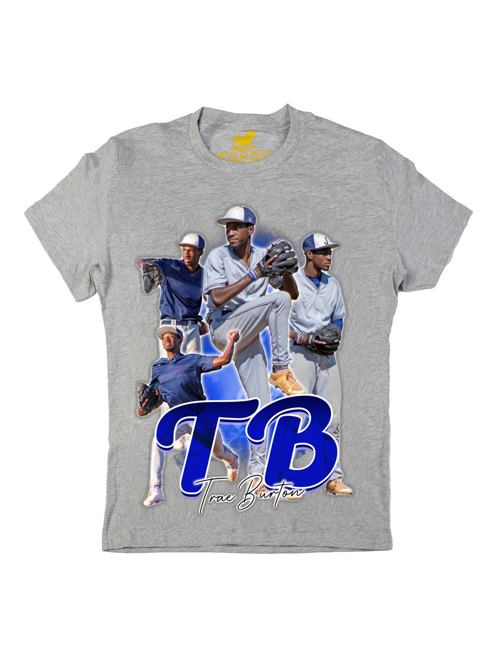 Trae Burton Collage Oversize Print