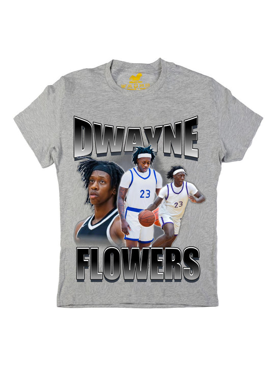 Dwayne Flowers Collage Oversize Print