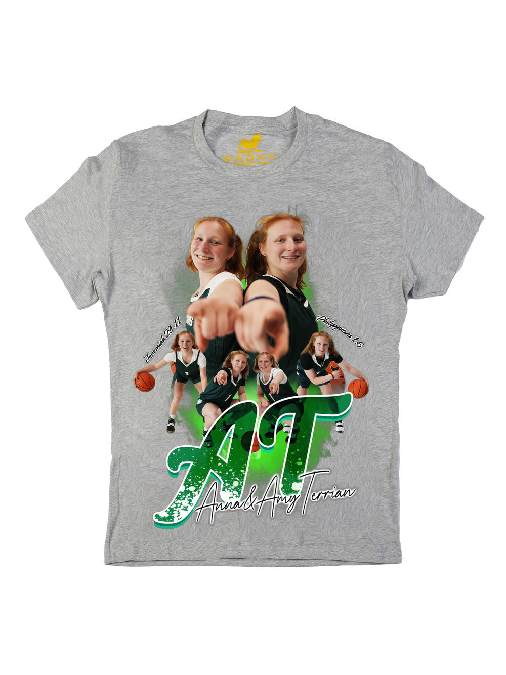 Anna and Amy Terrian Collage Oversize Print