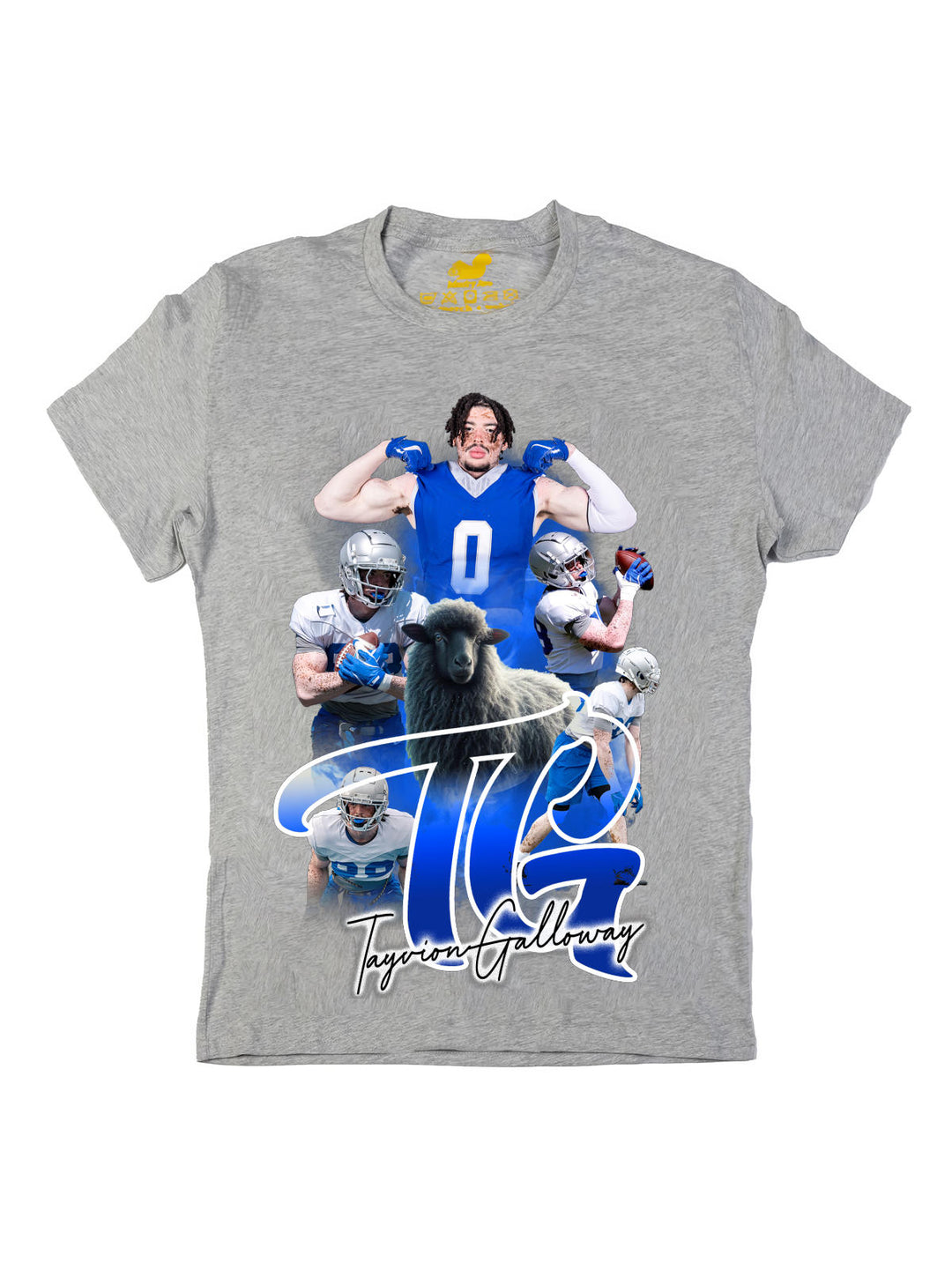 Tayvion Galloway Initials Oversize Print