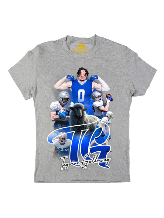 Tayvion Galloway Initials Oversize Print