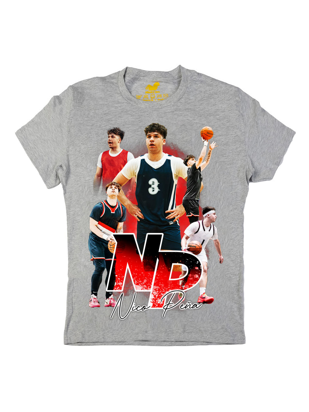 Nico Pena Initials Oversize Print